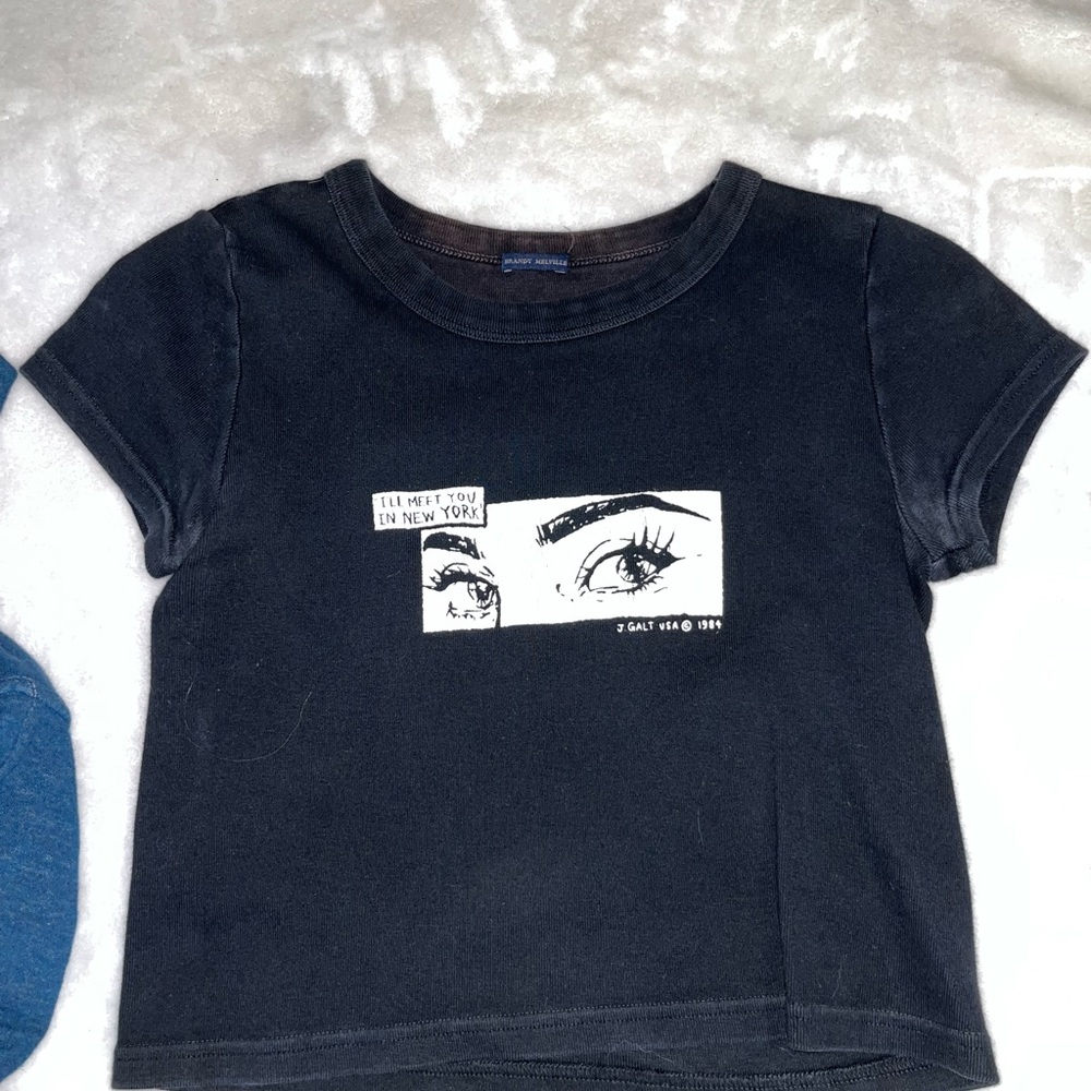 brandy melville meet me in new york tee